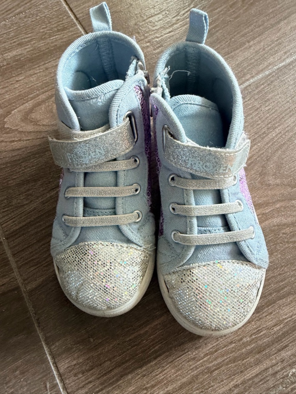 Disney Frozen High Top Sneakers Size 9